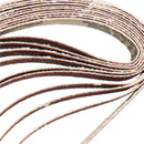 10pcs 10x330mm 60 to 600 Grit Sanding Belt for Flush Belt Machines Polishing Grind Machine