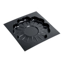 DIY Cement Paving Mould Floor Tile Pavement Mold Cement Brick Mold 40.5x40.5cm Black