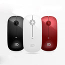 i368d 1600DPI Ultra Thin Mute Dual Mode bluetooth 2.4G Wireless Optical Mouse for Office Work PC