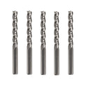 5pcs 22x3.175mm 3 Flute End Mill Cutter Milling Cutter for Acrylic