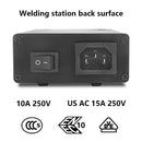 T12 LED Soldering Station 8S Quick Heating Electronic Welding Iron 200-450 100-240V with 9501 Handle