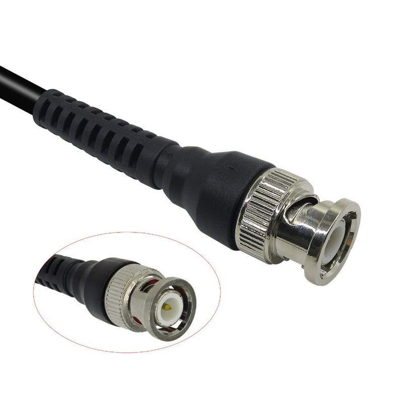 Cleqee P1008A BNC Q9 To Dual 4mm Stackable Banana Plug With Test Leads Probe Cable 120CM