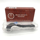 Beard Growth Kit Set Growth Activator With Derma Beard Roller Oil Beard Shape Brush