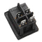 On-Off-On 4 Pin 12V LED Light Rocker Toggle Latching Switch Waterproof For Car Boat