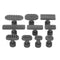 10PCS Car Paintless Auto Sheet Metal Repair Gasket Dent Pull Hammer Dent Puller Suction Cup Plastic Gasket
