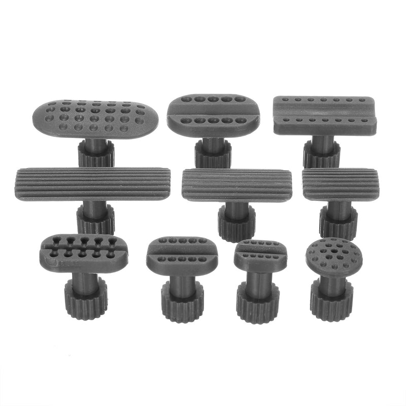10PCS Car Paintless Auto Sheet Metal Repair Gasket Dent Pull Hammer Dent Puller Suction Cup Plastic Gasket