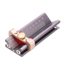 Drillpro 3 In 1 Multifunction Measuring Gauge Drill Depth Gauge Drill Stop Measure and Drill Point Angle Gauge Grinding Gage and Table Saw Height Gauge Woodworking Tool