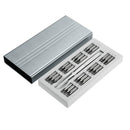 50 In 1 Multi-Tool Precision Magnetic Screwdriver Tweezer Repair Screw Driver DIY Repair Alloy Case