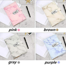 A5 Notebook Paper Vintage Leather Marbling Diary Journal with Combination Password Lock Code Notebook