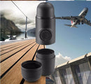 KCASA KC-COFF20 Portable Manual Coffee Maker Hand Espresso Maker Mini Coffee Machine Coffee Pot Outd