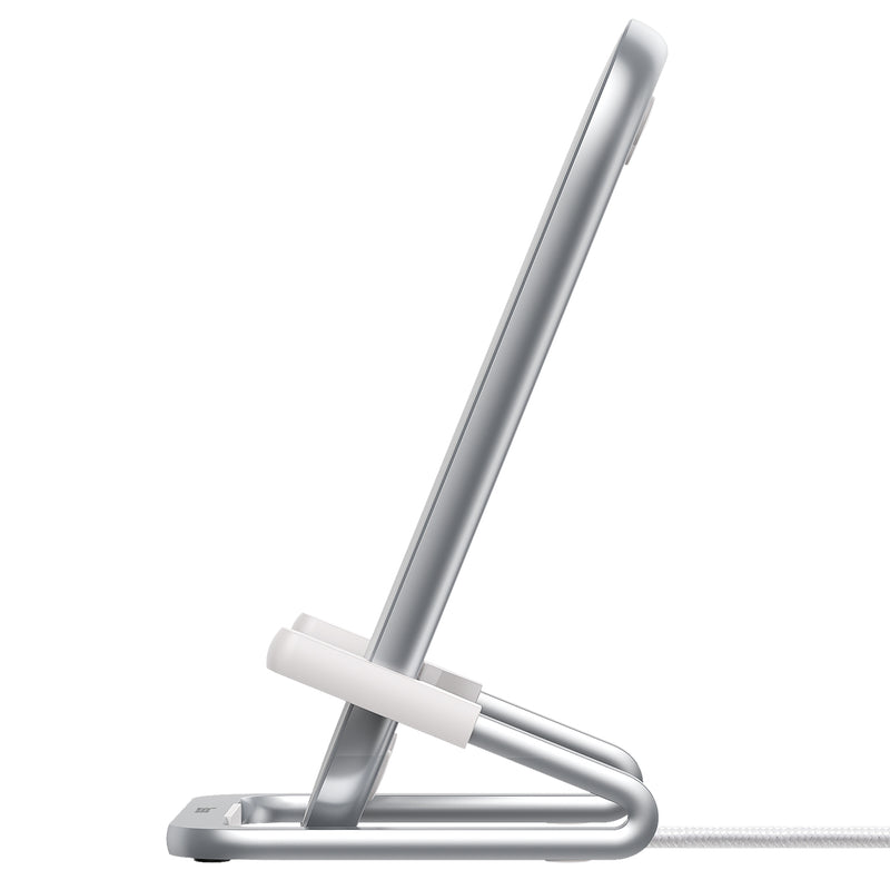 Baseus Rib Horizontal Vertical Wireless Charger 15W With Cable 1m for iPhone X S9 Mix 2S