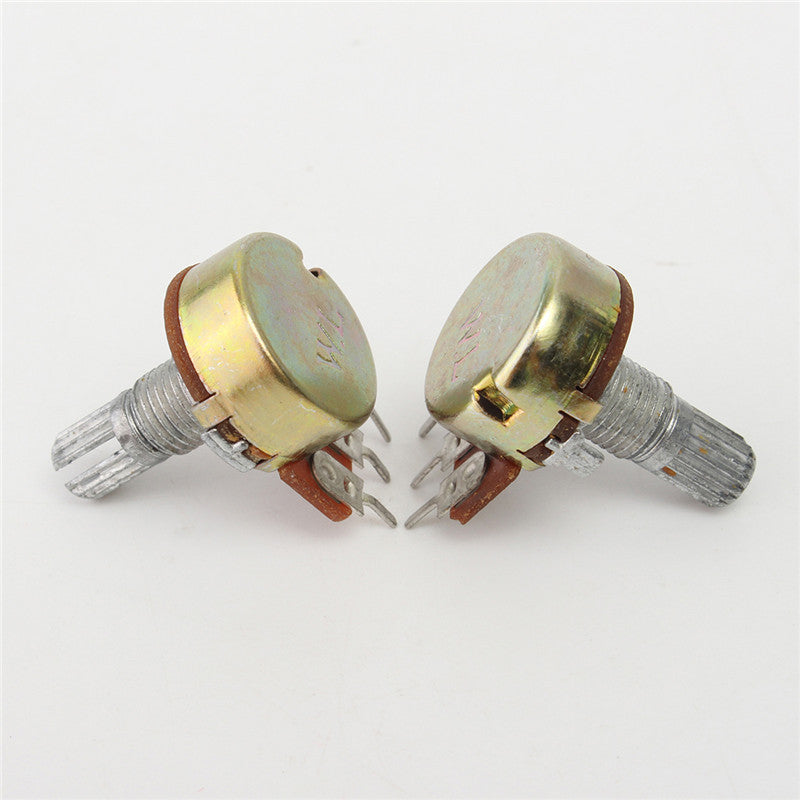 50Pcs WH148 B100K Linear Potentiometer 15mm Shaft With Nuts And Washers Hot