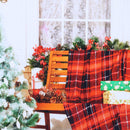 5x3FT 7x5FT Christmas Snow Gift Photography Backdrop Background Studio Prop