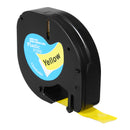 LT 91201/91200/12267 Label Tape Compatible For Dymo LetraTag 12mmx4m Cassette