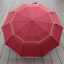 Outdoor Automatic 3 Folding Golf Umbrella Anti-UV Windproof Large Rain Sunshade