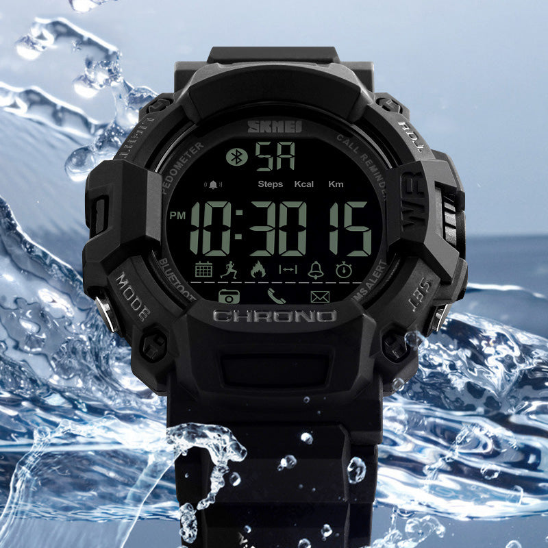 SKMEI 1249 50M Waterproof Smart Watches Calorie Chronograph bluetooth Sport Watch