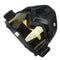 Detachable Modular Helmet Face Mask Shield Goggles Yellow Lens Motorcycle Bike