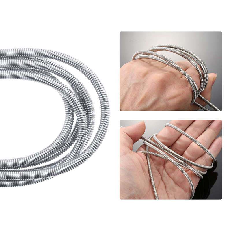 Aquarium Cleaning Brush Double Ended Bristles Hose Pipe Cleaner For Fish Ta V7Q7