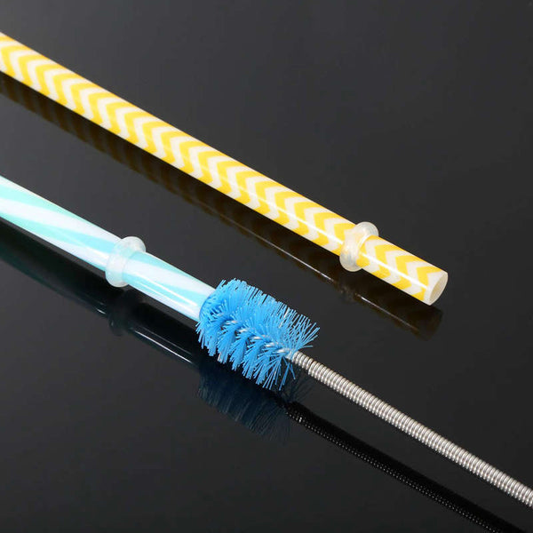 Aquarium Cleaning Brush Double Ended Bristles Hose Pipe Cleaner For Fish Ta V7Q7