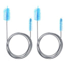 Aquarium Cleaning Brush Double Ended Bristles Hose Pipe Cleaner For Fish Ta V7Q7