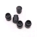 Guitar Toggle Switch Cap Tip Push On Top Hat Round Black Parts Pack Of 5