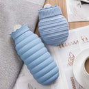 Xiaomi 313/620ml Hot Water Bag Microwave Heating Silicone Bottle Winter Heater With Knitted Cover
