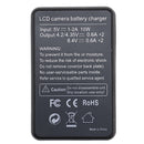 Lcd Usb Dual Battery Charger For Sony Np-Fz100 Ilce-9 A9 A7Riii A7Iii A7Rm3