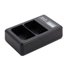 Lcd Usb Dual Battery Charger For Sony Np-Fz100 Ilce-9 A9 A7Riii A7Iii A7Rm3