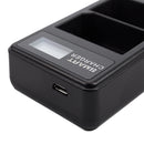 Lcd Usb Dual Battery Charger For Sony Np-Fz100 Ilce-9 A9 A7Riii A7Iii A7Rm3