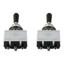 Box Style Les Paul Sg 3 Way Pickup Selector Toggle Switch, Black Tip(Pack O Y1D1