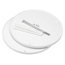 360 Rotating 2 Tier Spices Fruit Tray Turning Table Cake Rack Organizer Kitchen Storage Baskets