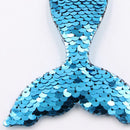 Sequins Mermaid Tail Keychain Charms Paillette Pendants Keyring Diy Mermaid B1P8