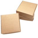 100Pcs Kraft Paper Box Nice Kraft Box Packaging Box Small Size-brown P9M7