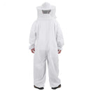 Cotton Beekeepers Bee Suit Professional Full Body Bee Remover Gloves Hat Cl Y5J9