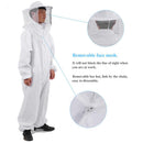 Cotton Beekeepers Bee Suit Professional Full Body Bee Remover Gloves Hat Cl Y5J9