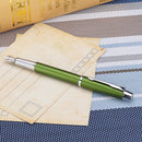 Luoshi 3070 Luxurious Business Metal Gilt Fountain Pen 0.7mm Nib Metal Writing Pen Signing Pen Office School Stationery Supplies Gift for Friends Families