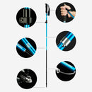 Naturehike 5-Section Folding Trekking Pole Walking Stick Travel Camping Hiking Cane