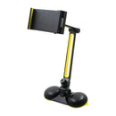 Bakeey 360 Degree Rotation Folding Double Sucker Aluminum Alloy Desktop Phone Holder Tablet Stand for Smart Phones / tablets 4 inch to 10 inch iPad mini iPhone 11