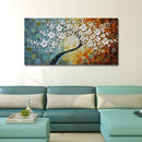 Hand Painted Oil Paintings Floral Modern Stretched Canvas Wall Art For Home Decoration Paintings