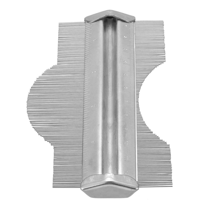 5inch 125mm Contour Measuring Rule Profile Contour Gauge Irregular Shape Duplicator Woodworking Precisely Tool