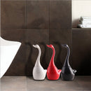 Ceramic Plastic Swan Toilet Brush Holder Creative Bathroom Funny Household  Q6L1