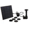1.2W Mini Solar Power DC Brushless Submerged Water Pump Garden Landscape Fountain Decoration