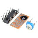 DIY CD4060 Music LED Light Kit Electronic Training DC 3V-5V