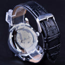 GMT964 Automatic Mechanical Watch Transparent Skeleton Dial Men Watch
