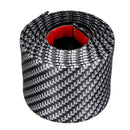 Car Carbon Fiber Auto Door Plate Cover Anti Scratch Sticker Moulding Trim Strip