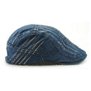 Jamont Black Fashion Denim Beret Hat Men Cowboy Hats Planas Flat Caps Beret