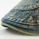 Jamont Black Fashion Denim Beret Hat Men Cowboy Hats Planas Flat Caps Beret