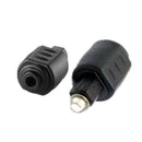 Mini Optical Audio Adapter 3.5MM Female Jack To Digital Toslink Male Plug f H9H7
