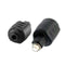 Mini Optical Audio Adapter 3.5MM Female Jack To Digital Toslink Male Plug f H9H7