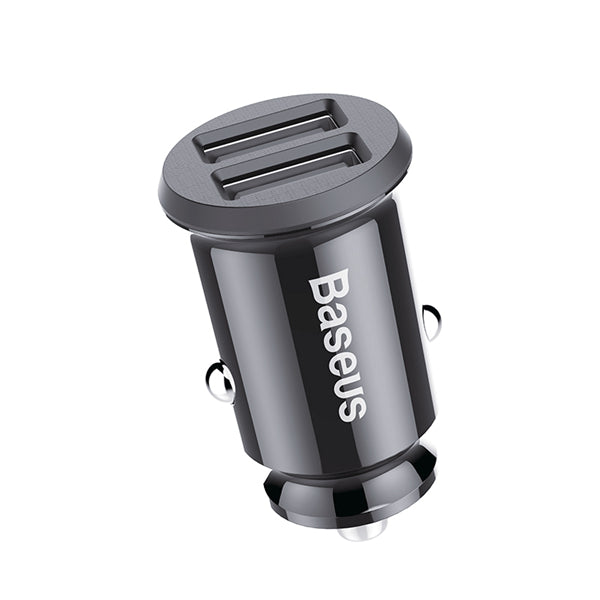 Baseus 3.1A Dual USB Ports Smart Fast Car Charger With LED Indicator For Smart Phone Tablet Camer